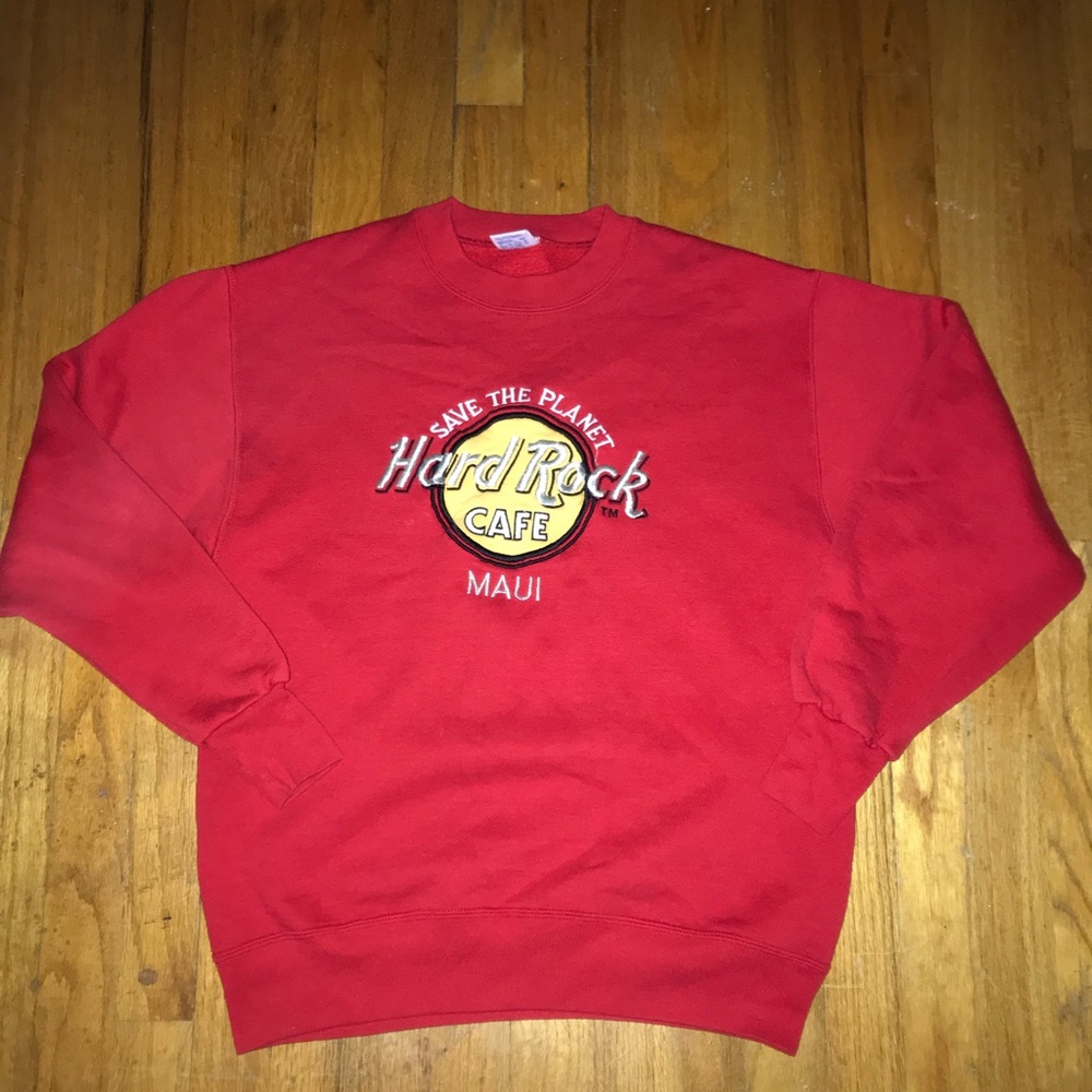 Vintage Hard rock Save the Planet Sweatshirt!!!